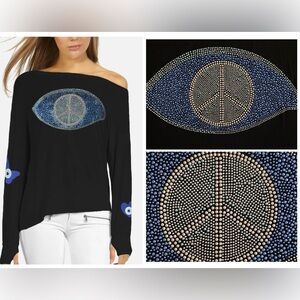 NEW LAUREN MOSHI KRISTA PEACE EVIL EYE